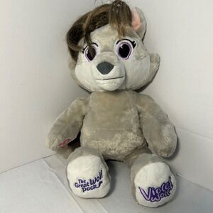 Build a‎ Bear Violet Woft The Great Wolf Pack Plush Stuffed Animal Toy